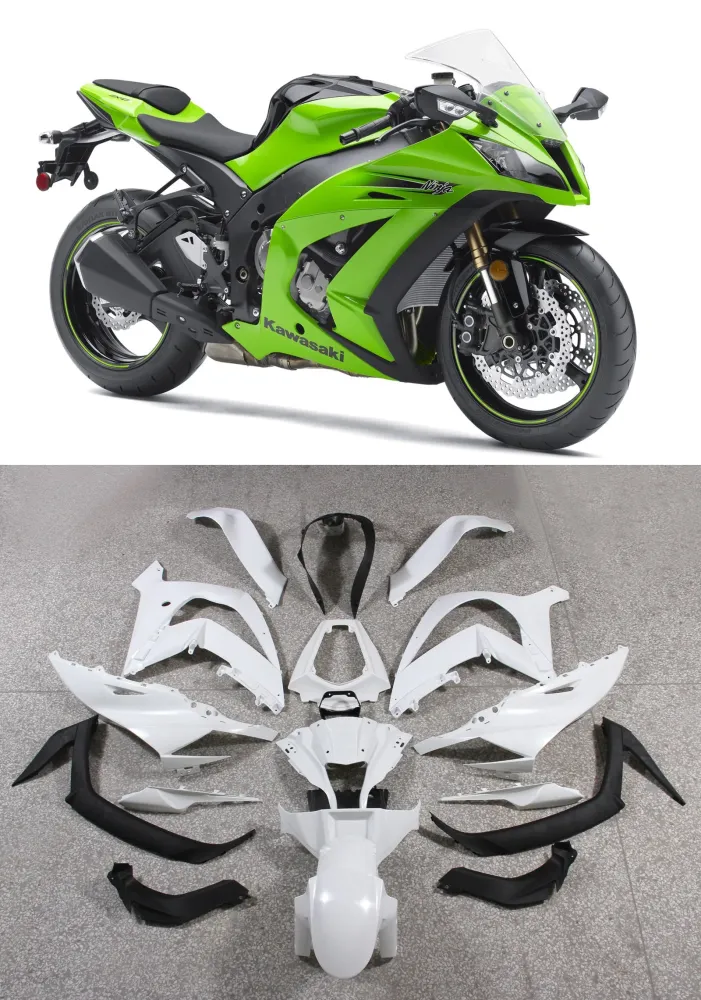 2011-2015 Kawasaki ZX10R Fairing Kit Amotopart