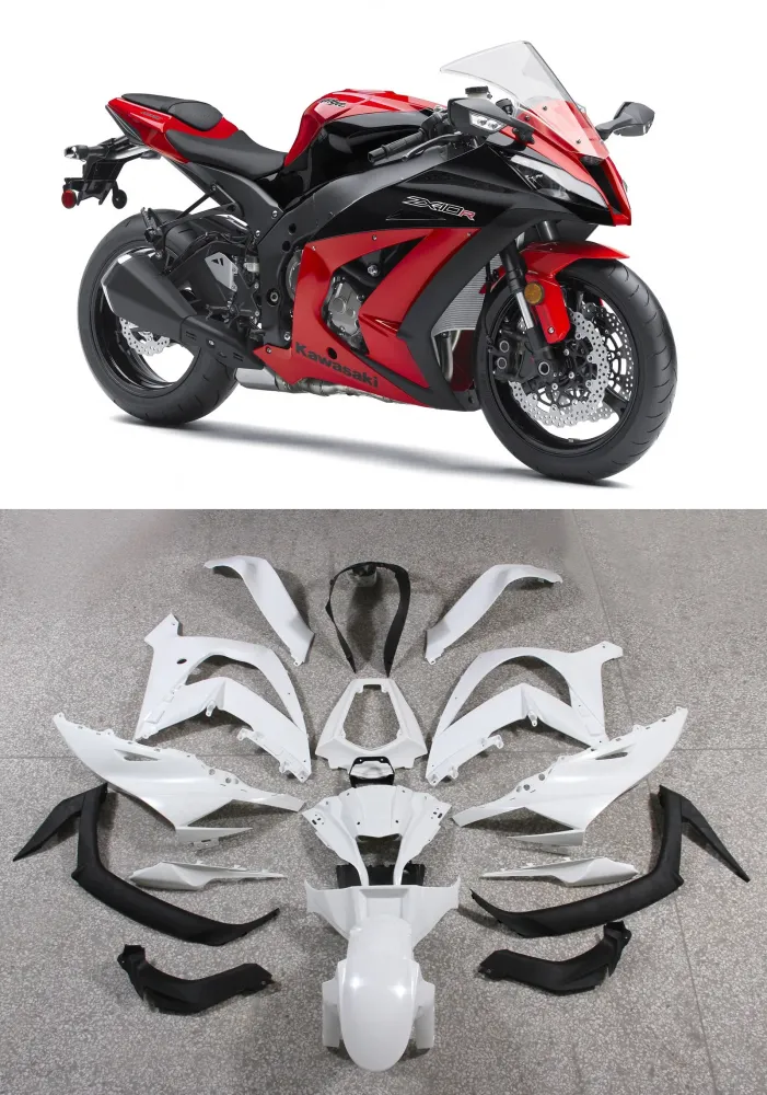 2011-2015 Kawasaki ZX10R Fairing Kit Amotopart