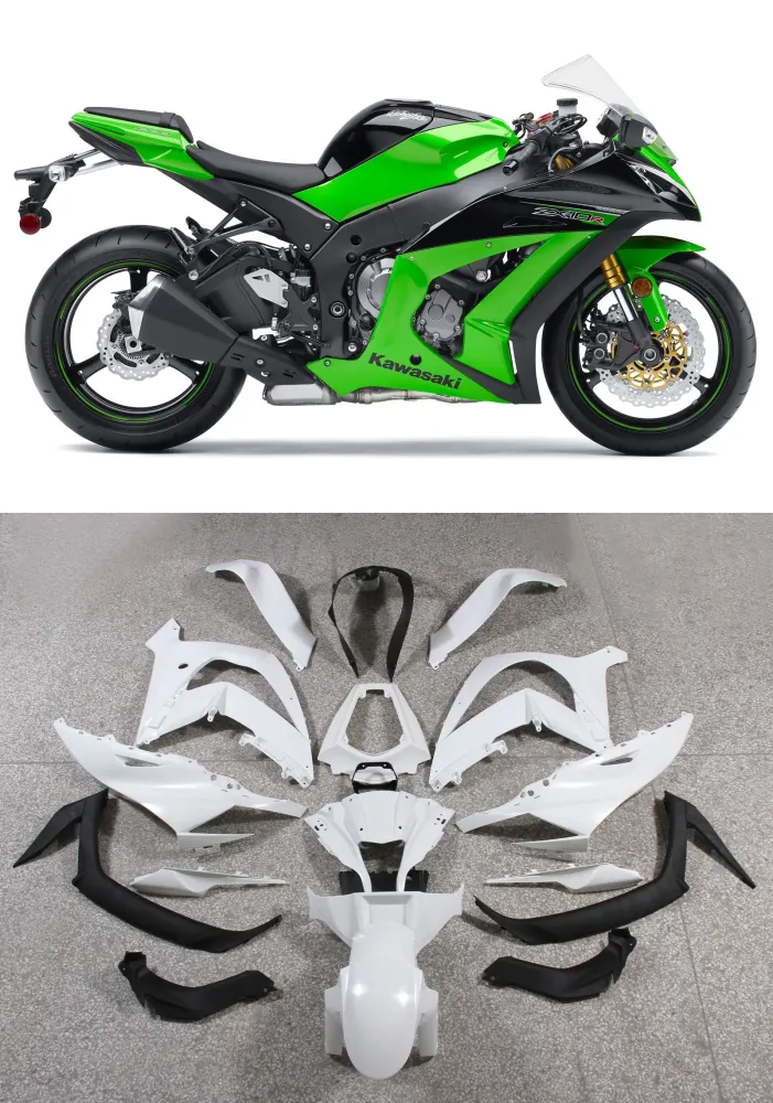 2011-2015 Kawasaki ZX10R Fairing Kit Amotopart