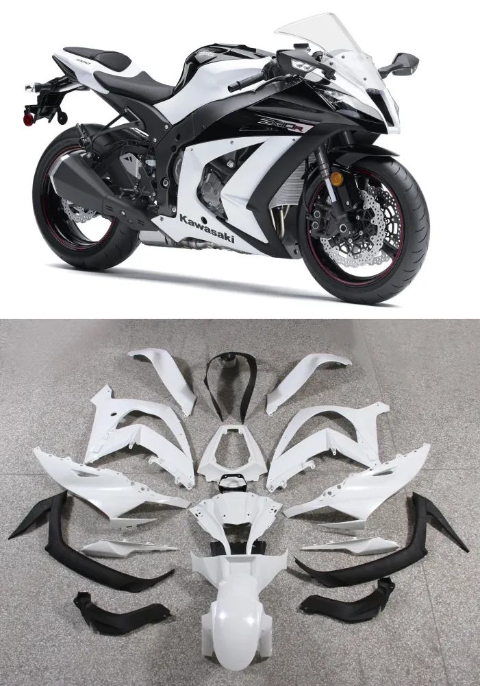 2011-2015 Kawasaki ZX10R Fairing Kit Amotopart
