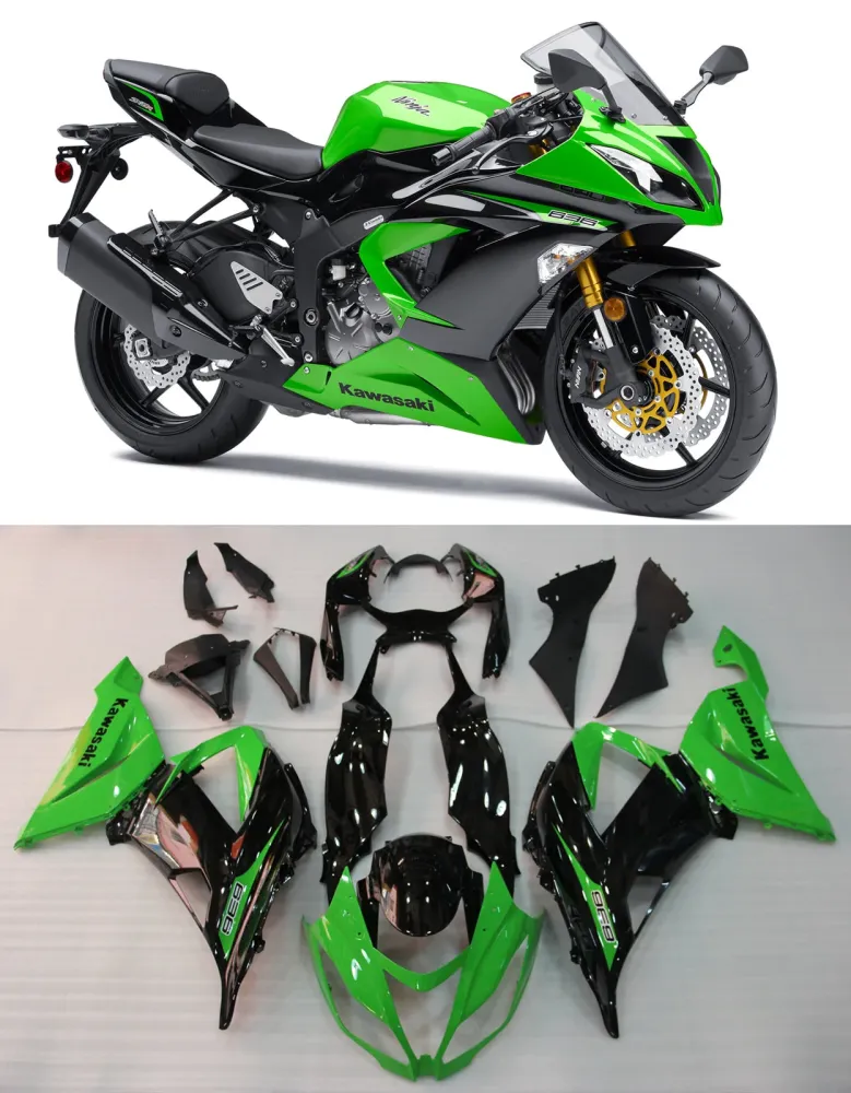 2013-2018 Kawasaki ZX6R 636 Fairing Kit Amotopart