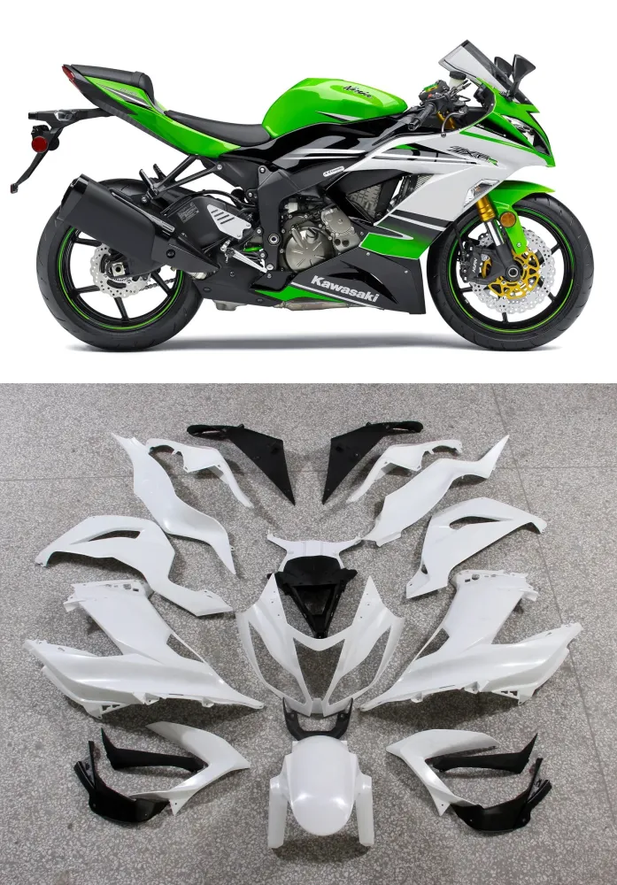 2013-2018 Kawasaki ZX6R 636 Fairing Kit Amotopart