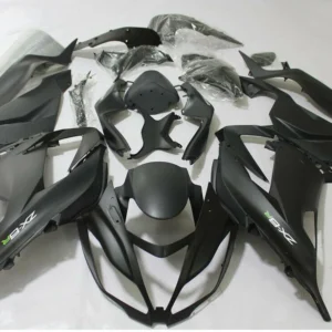 2013-2018 Kawasaki ZX6R Fairing Matt Black W/Bolt Injection Plastic Kit Amotopart