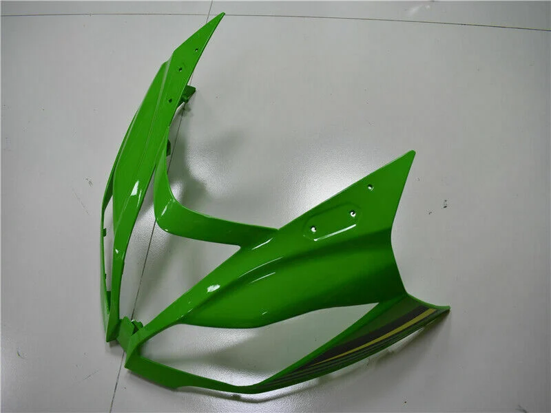 2013-2018 Kawasaki ZX6R Green Black Fairing Kit Amotopart