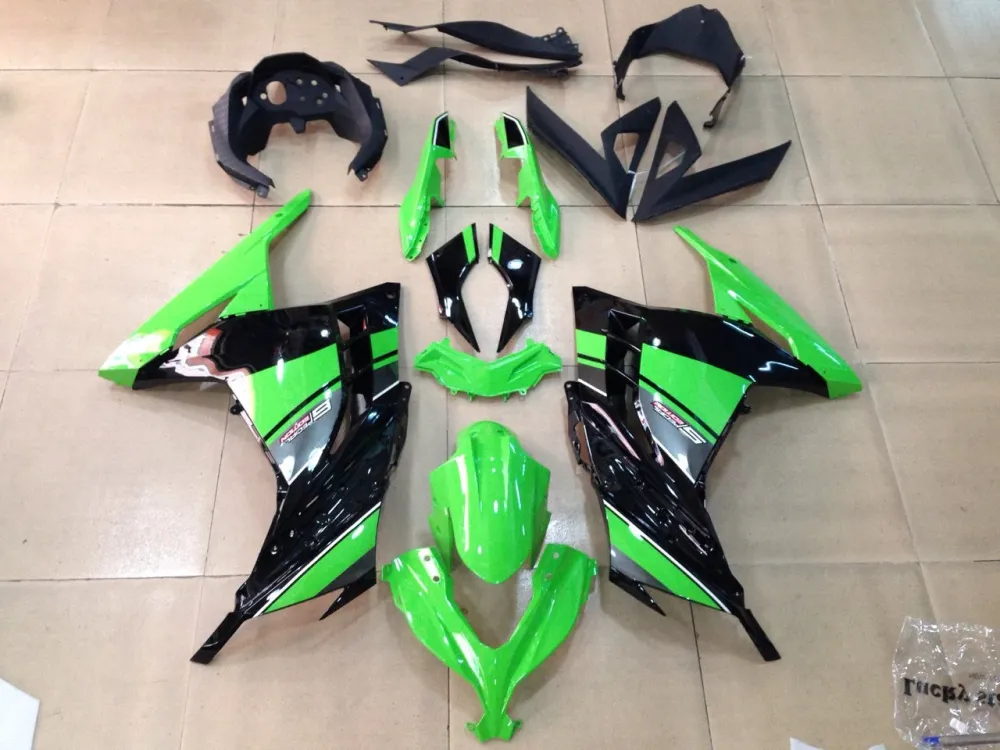 2013-2024 Kawasaki Ex300/Ninja 300 Injeksjon Fairing Kit karosseri plast abs ABS Amotopart