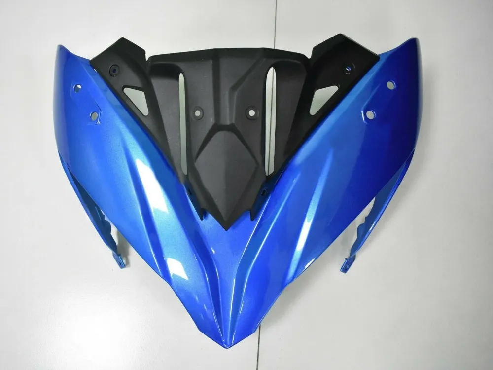 2017-2019 Kawasaki Ninja 650 EX650 Fairing Blue Injection Plastic Kit Amotopart