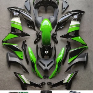 2017-2019 Kawasaki Ninja 650 EX650 Green Fairing Kit Amotopart