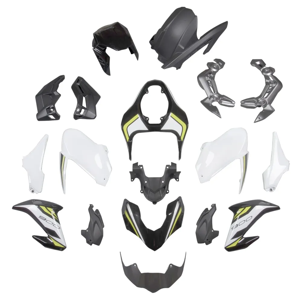 2017-2019 Kawasaki Z900 Fairing Kit Amotopart