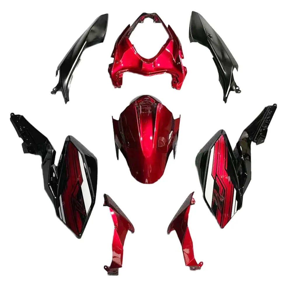 2018-2024 Kawasaki Z400 Amotopart Injection Fairing Kit Bodywork Plastic ABS #101