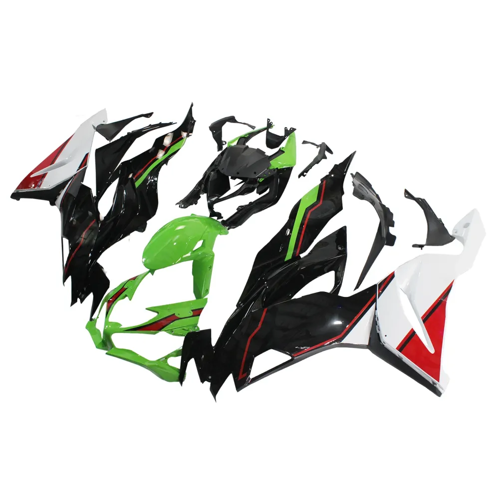 2019-2020 Kawasaki ZX6R Amotopart Injeksjon Fairing Kit Bodywork Plast Abs #102