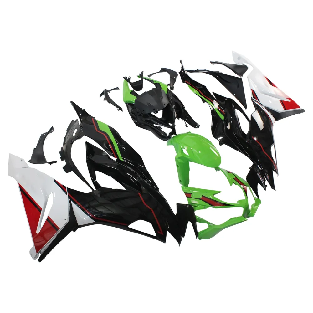 2019-2020 Kawasaki ZX6R Amotopart Injeksjon Fairing Kit Bodywork Plast Abs #102