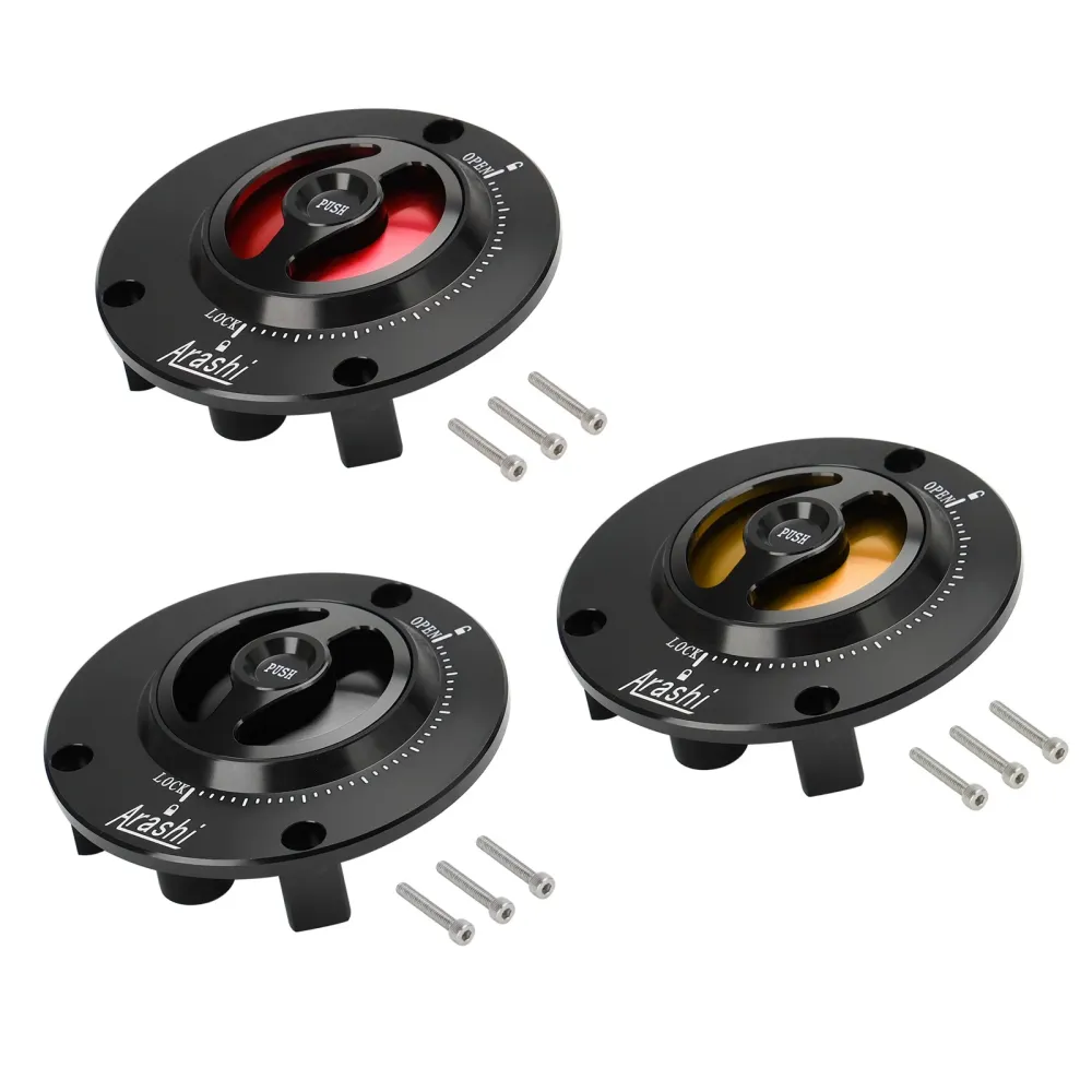 CNC Keyless Fuel Gason Tank Cap Honda CB650R CB650F CBR650F CBR650R 2014-2023 Amotopart