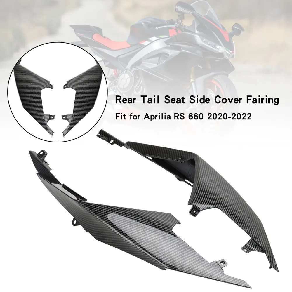 Aprilia Rs 660 2020-2022 karbon abs bak halesetet Sidedeksel Fairing