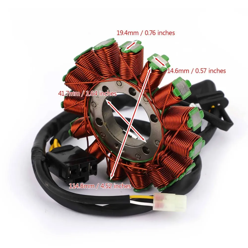 Areyourshop generatorstatorgenerator passer Honda CBR 1000 RA Fireblade 2010 - 2016 generisk