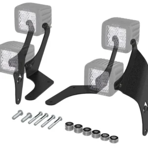 Artec Industries 18-25 Jeep Wrangler JL Jt Jl -Pillar Dual Led Cube Light Mount