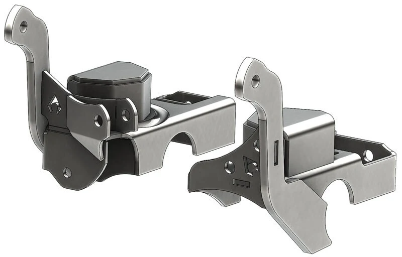 Artec Industries 93-06 Jeep Wrangler TJ Lj Coil / Lca Combo Brackets Front Axle - Cam Slot