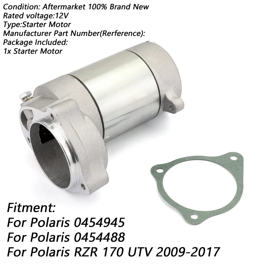 ATV Starter Motor Drive Polaris Trail Blazer 250 400 244 CC 3085393 3084403 generisk