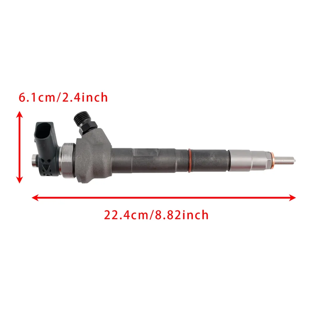 Audi A1 A3 A4 A5 A6 C7 Q3 2.0 TDI 1PCS Fuel Injector 0445110646 0445110647