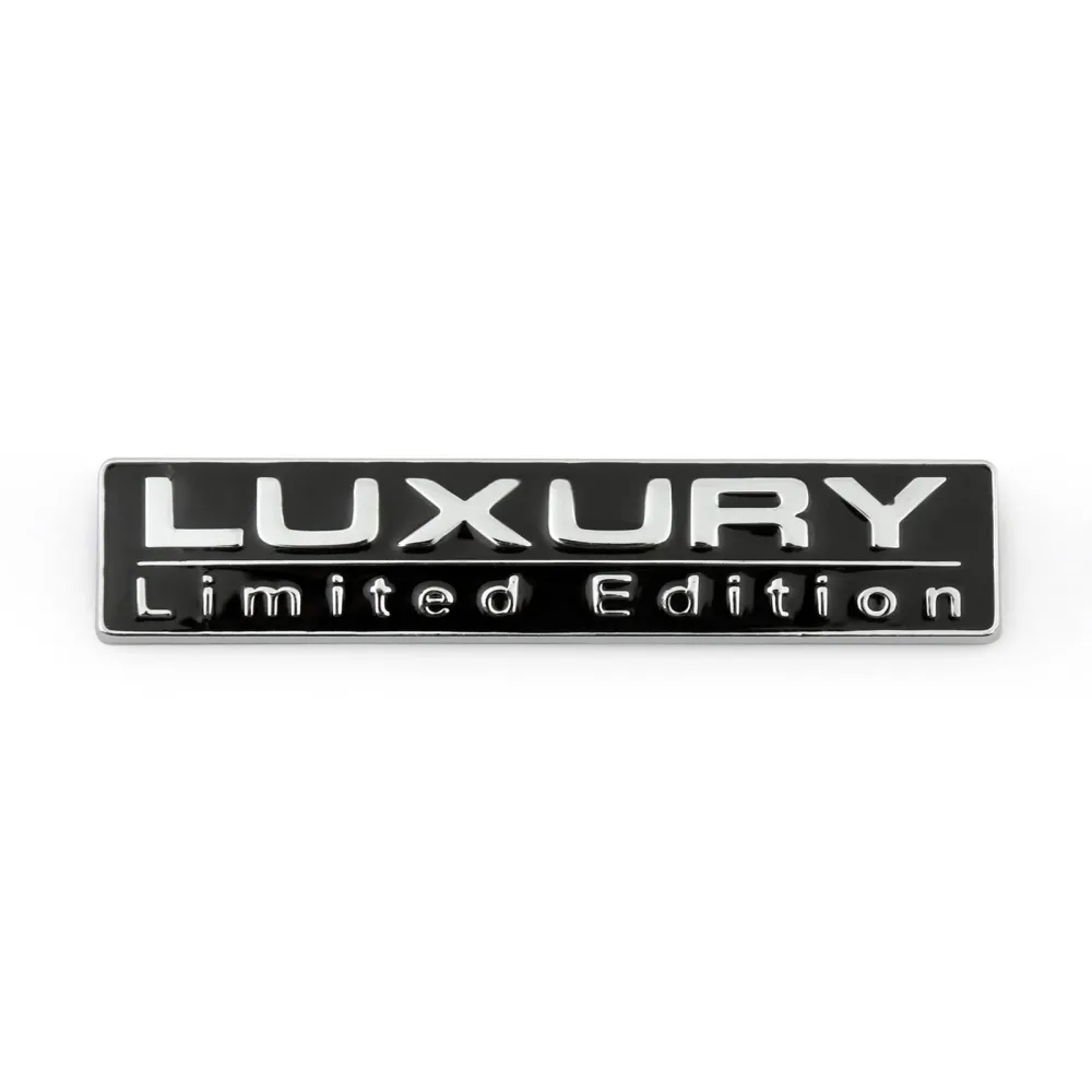 Auto 3D Aluminium Luxury Limited Edition Emblem Decal Badge Sticker Generic