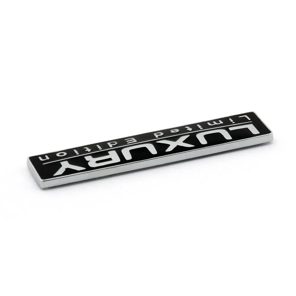 Auto 3D Aluminium Luxury Limited Edition Emblem Decal Badge Sticker Generic