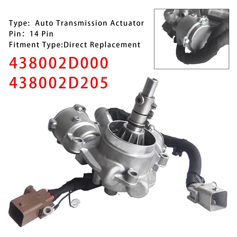 Auto Transmission Actuator Assy-Gear 438002D205 D7UF1 14 Pin Kia Soul