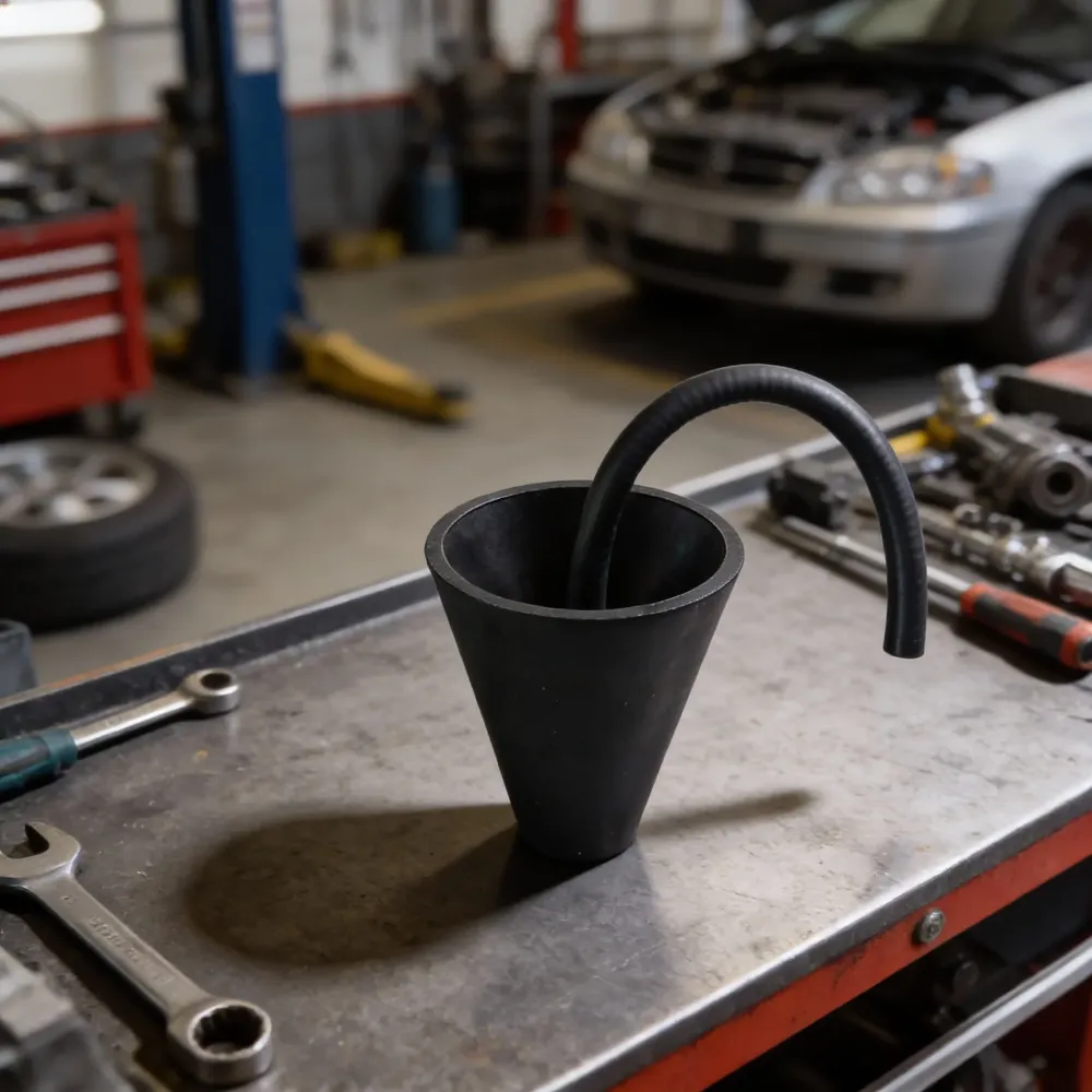 Automotive Smoke Machine Adapter Leak Detection, Cone Tip