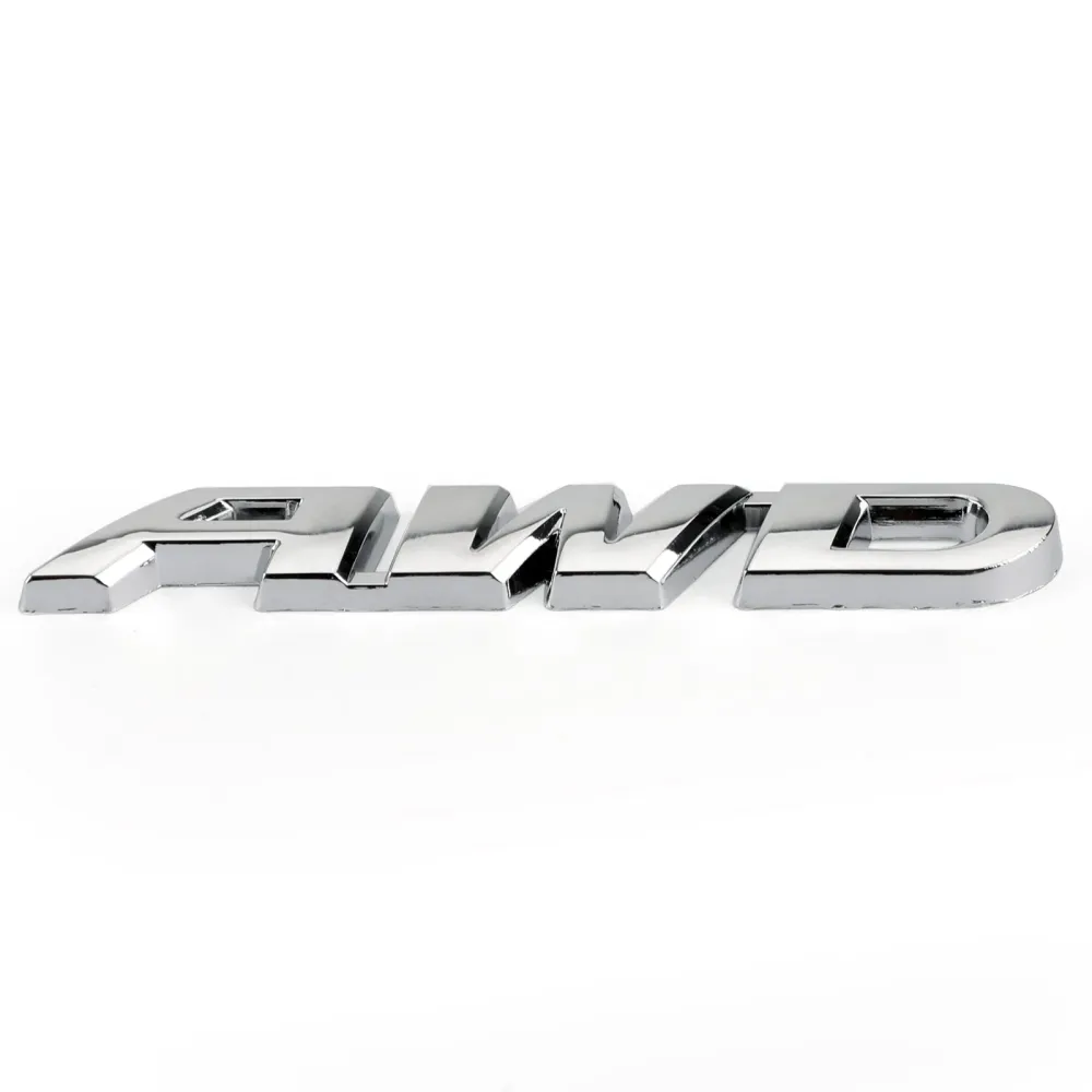 AWD Word Letter Metal Car Truck Sticker Emblem Badge Decal Auto Car Generic
