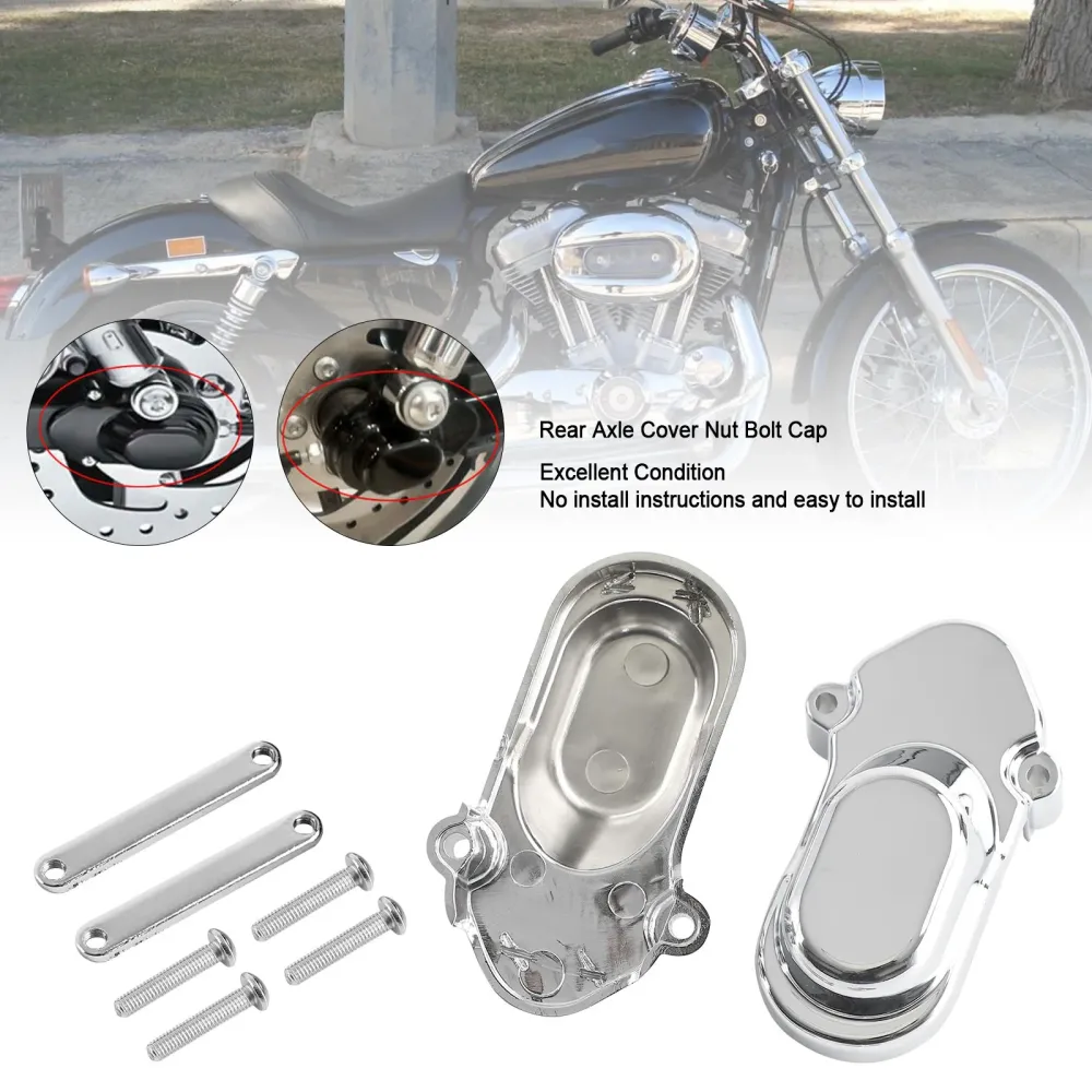 Bakakseldekselmutterbolthette Sportster 1200 XL1200C 883 2005-2017 Generisk