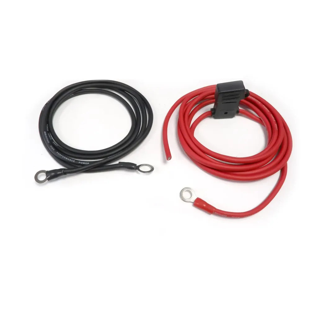 Bass Brothers 6mm2 strømkabelsett (2,5m)