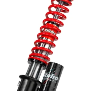 Bitubo GEV0 Vespa Front Monoshock Adjustable: Spring Preload, Compression, Red Spring