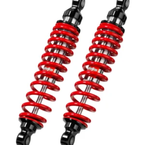 Bitubo WMB0 Twinshocks Adjustable: Spring Preload, Length 322mm, Red Spring