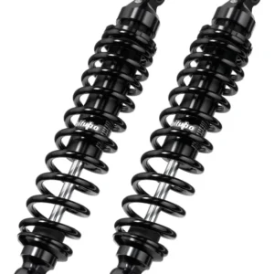 Bitubo WMB0 Twinshocks Adjustable: Spring Preload, Length 306mm, Dark Edition