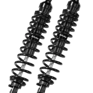 Bitubo WME0 Twinshocks Adjustable: Spring Preload, Rebound, Length 331mm, Dark Edition