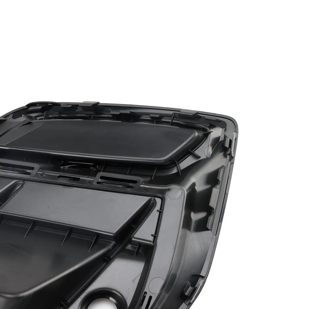 Black Front Tog Lamp Grille Grill Cover Fit Audi Q5 Sq5 S-Line 2021-2025