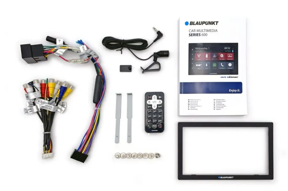 Blaupunkt Rotterdam 600 Bilradio m. CarPlay, AndroidAuto, Bluetooth