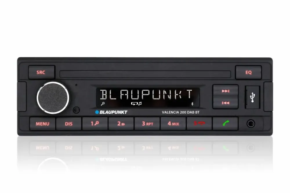 Blaupunkt Valencia 200 DAB BT Bilradio m. DAB+ og Bluetooth