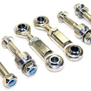 BLOX Racing Adjustable End Links Set - 1994-2001 Acura Integra / 1992-2000 Honda Civic Del Sol