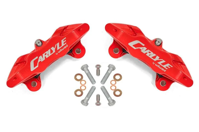 BMR 14-19 Chevrolet Corvette / 10-15 Camaro Brake Calipers Only 15in Conversion Kit - Red
