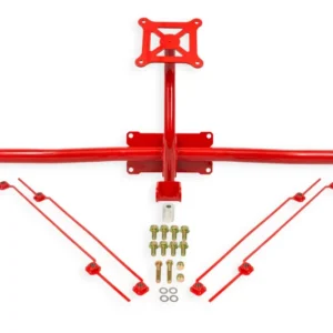 BMR 14-19 Chevrolet Corvette C7 Bolt-On Parachute Mount - Red