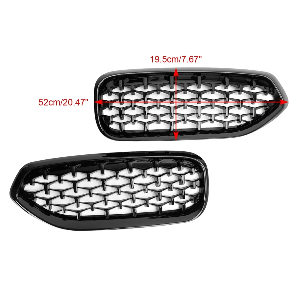 BMW G29 Z4 2019-2023 Diamond Style Gloss Black Front Kidney Grill Grill