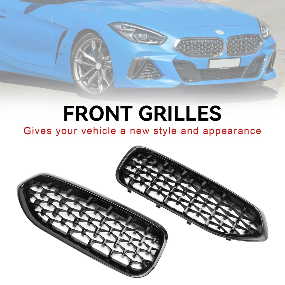 BMW G29 Z4 2019-2023 Diamond Style Gloss Black Front Kidney Grill Grill