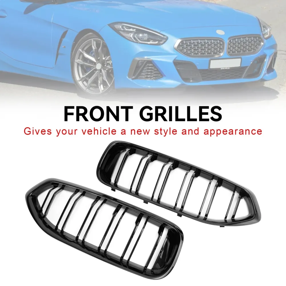BMW G29 Z4 20i 30i M40i 2019-2023 Glans Black Front Kidney Grill Grille