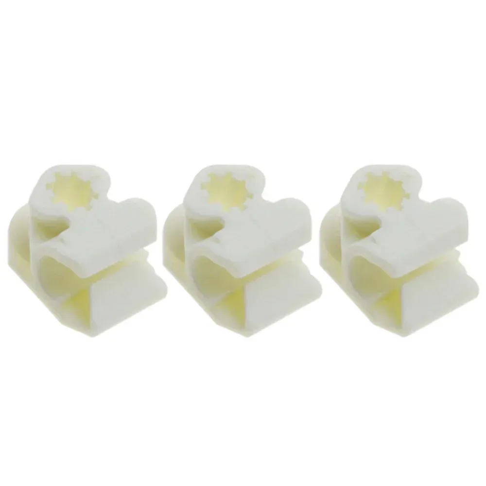 Brake Hose Clips Volkswagen Golf Mk4 6 Pack White Plastic, Secures Brake Hoses