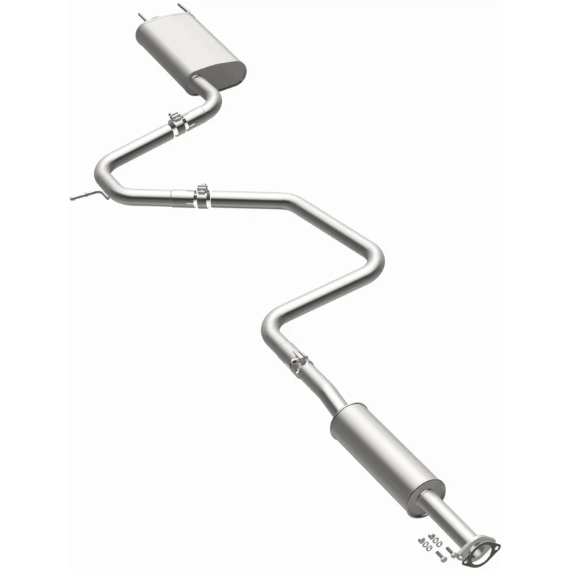 BRExhaust 16-24 Chevrolet Malibu 1.5L Direct-Fit Replacement Exhaust System