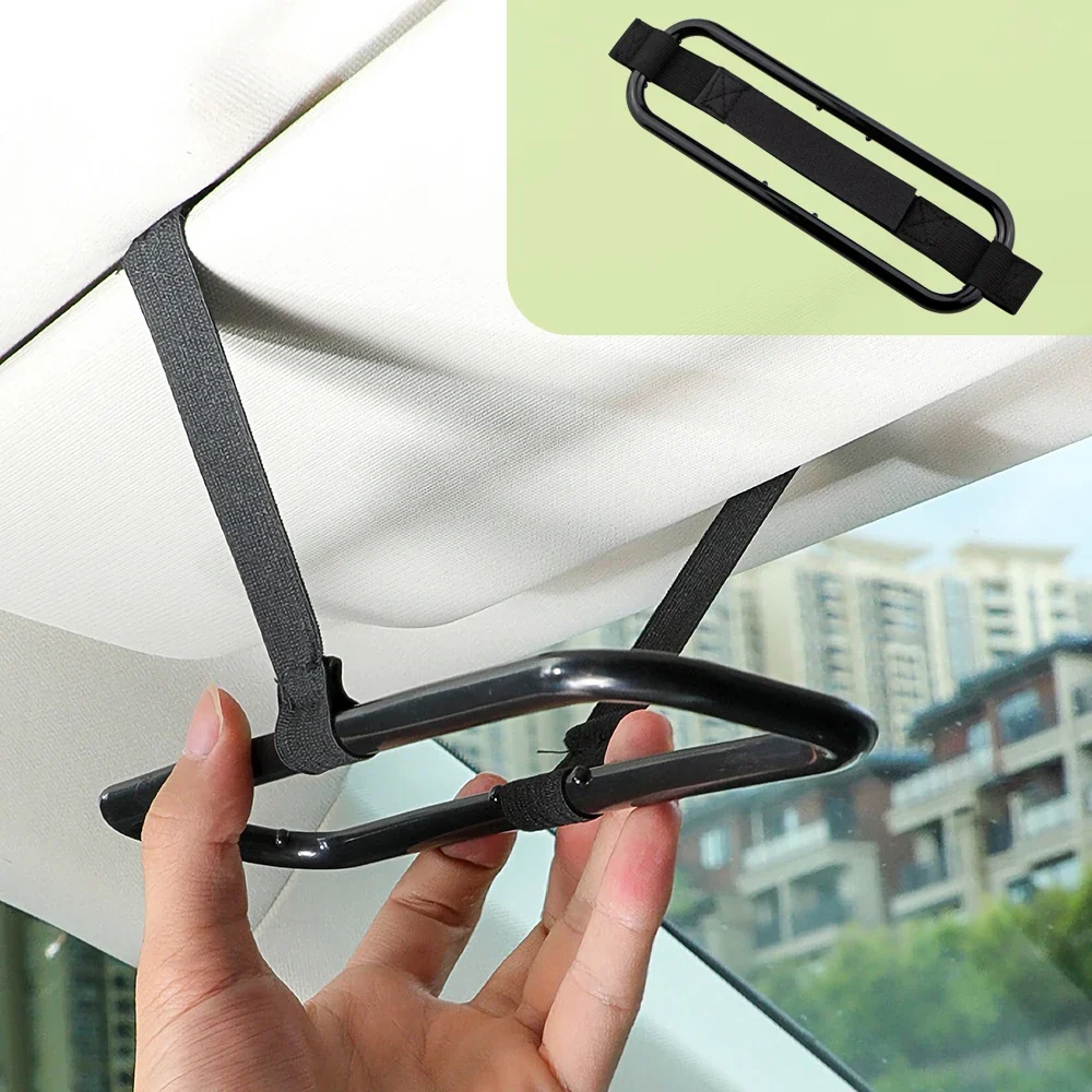 Car Tissue Holder Clip Sun Visor and Back Seat, Hanging Napkin Box