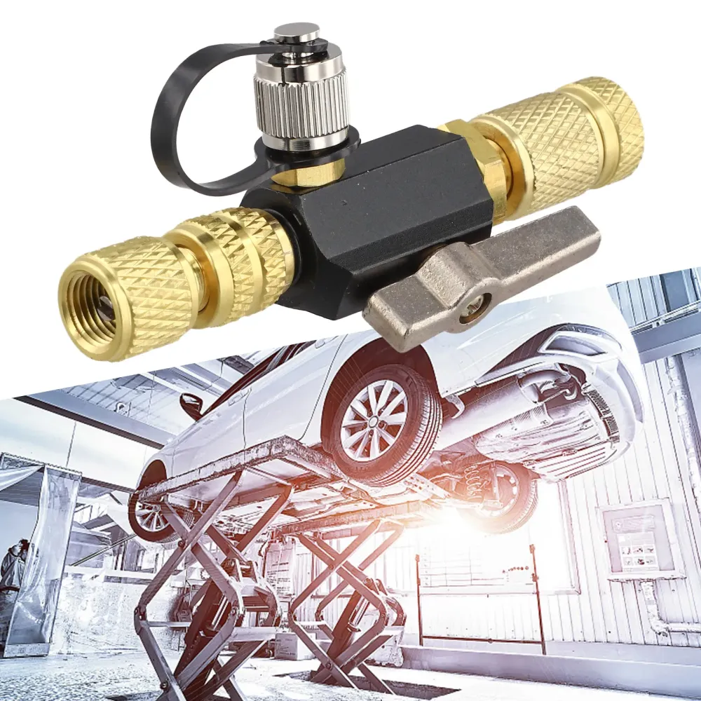Car Vacuum-Rated Valve Core Removal Tool, 1/4 X 5/16, R410A Compatible