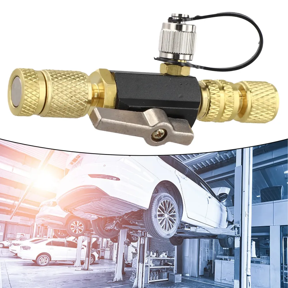 Car Vacuum-Rated Valve Core Removal Tool, 1/4 X 5/16, R410A Compatible