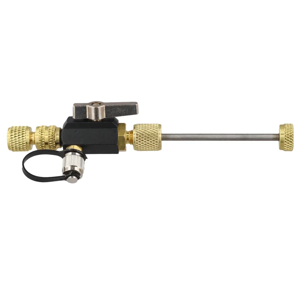 Car Vacuum-Rated Valve Core Removal Tool, 1/4 X 5/16, R410A Compatible