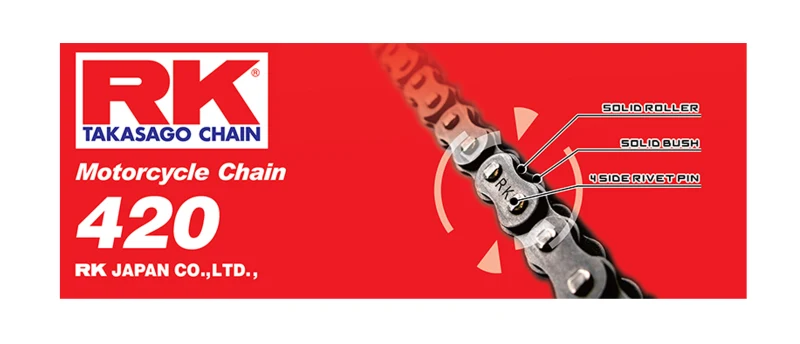 RK Chain RK-M 420-76 - Natural