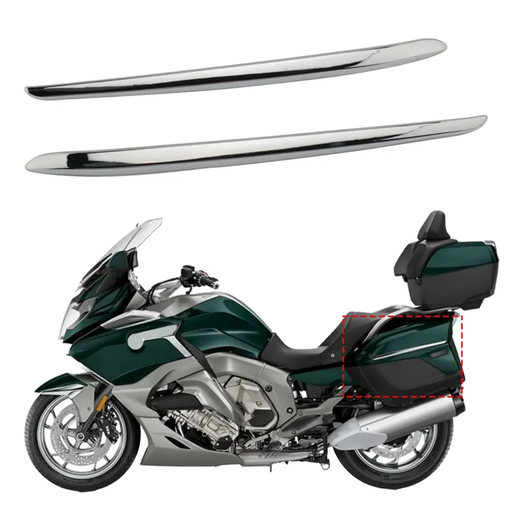 Chrome Side Panel Storage Box Plating Trim Strip BMW K1600GTL 2011-2018 Generisk